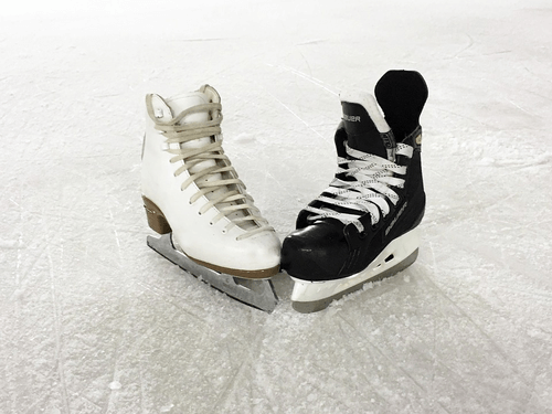 Winter Ice skating